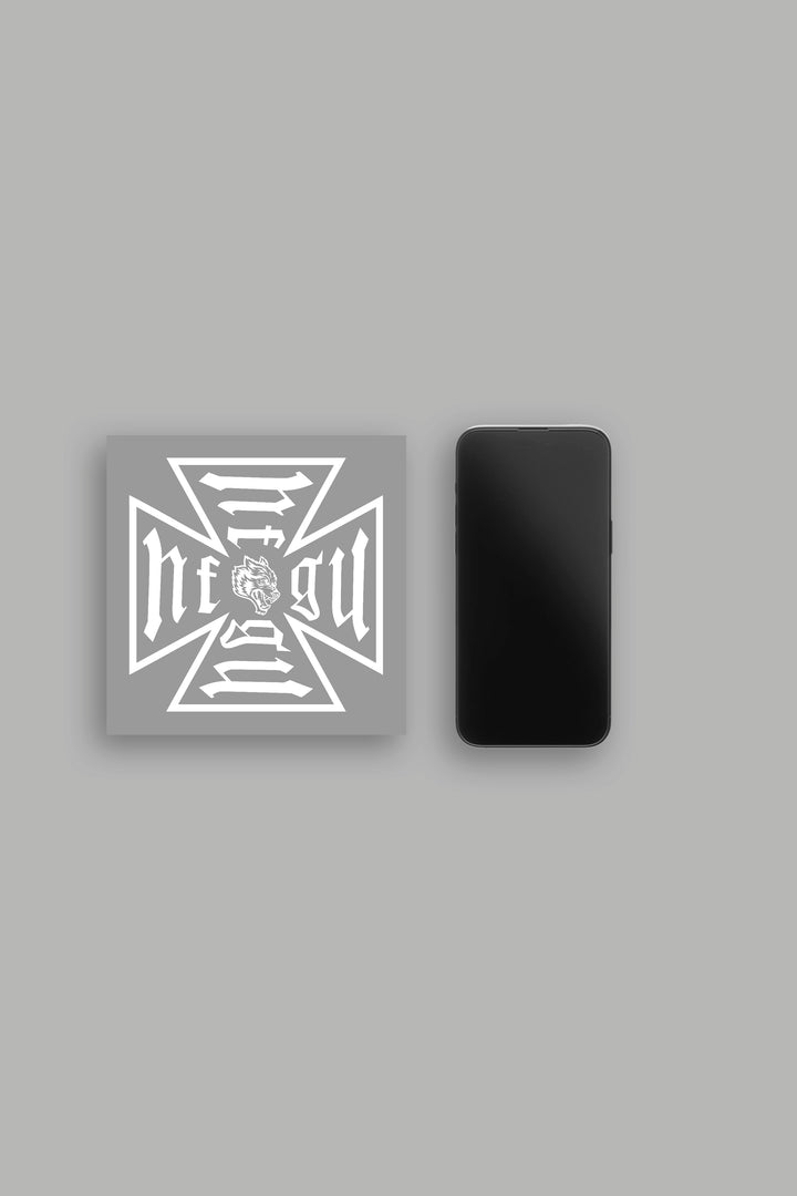 Core Large Sticker in White