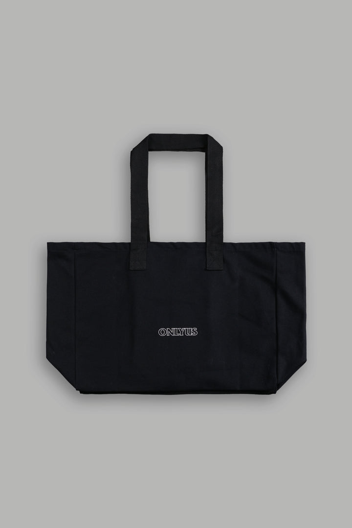 Ohana ONLYUS Canvas Tote in Black