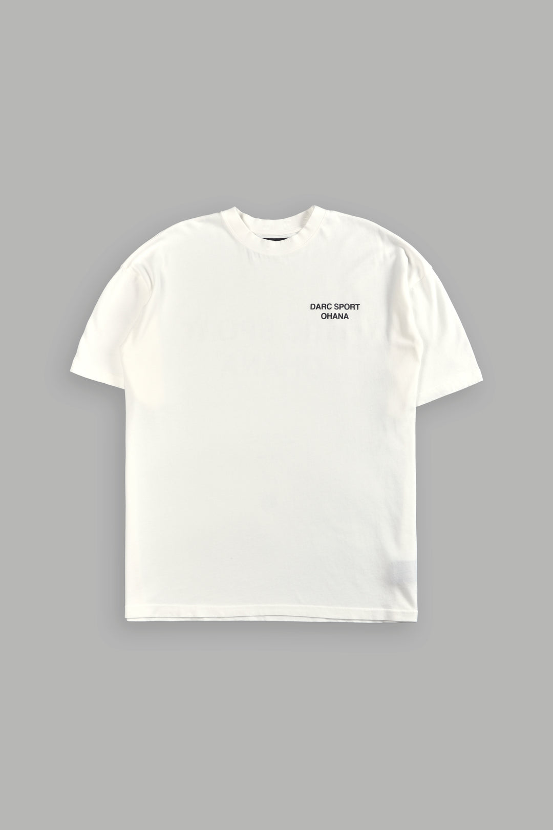 Darc Sport Ohana "Premium" Oversized Tee in Cream