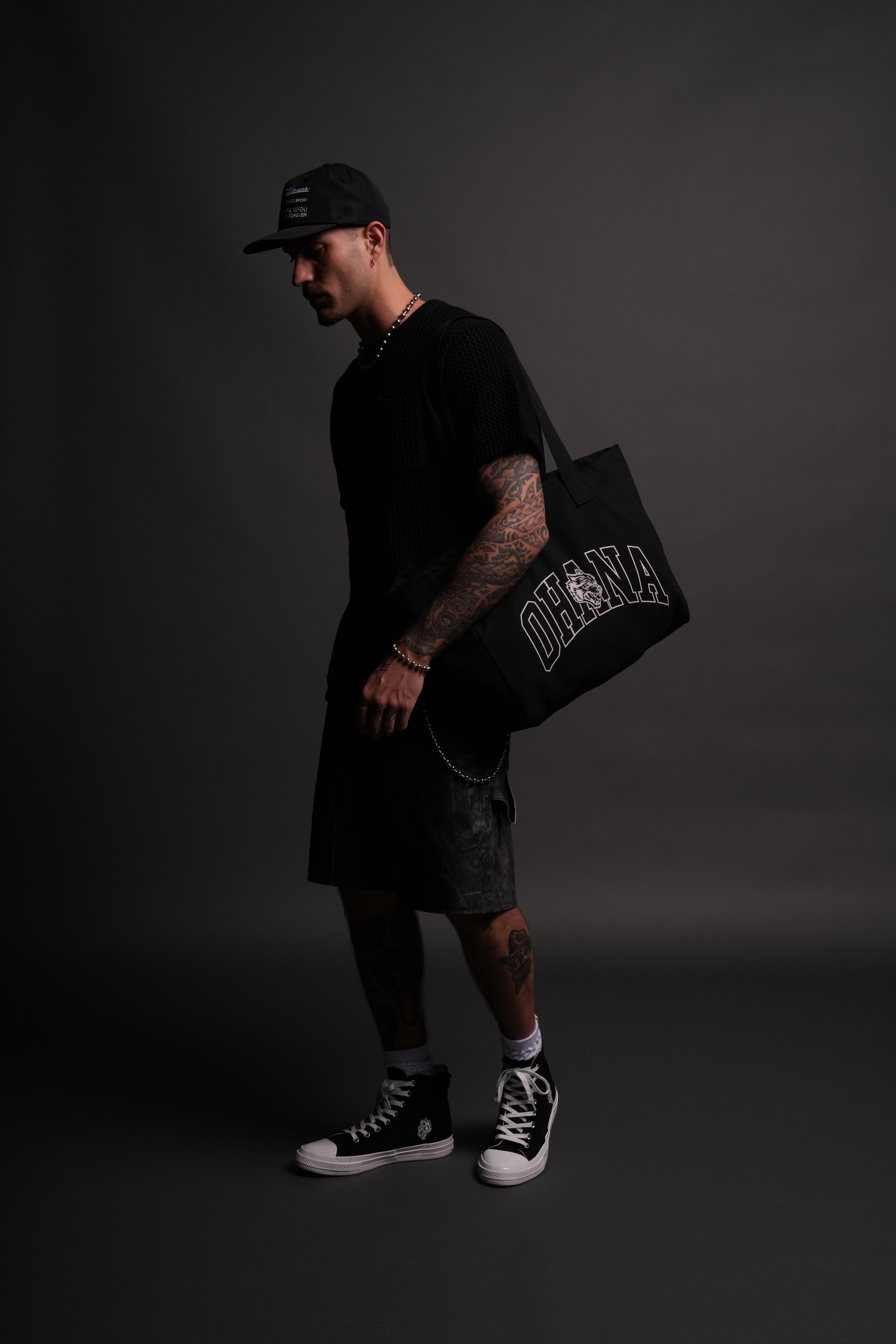 Ohana ONLYUS Canvas Tote in Black