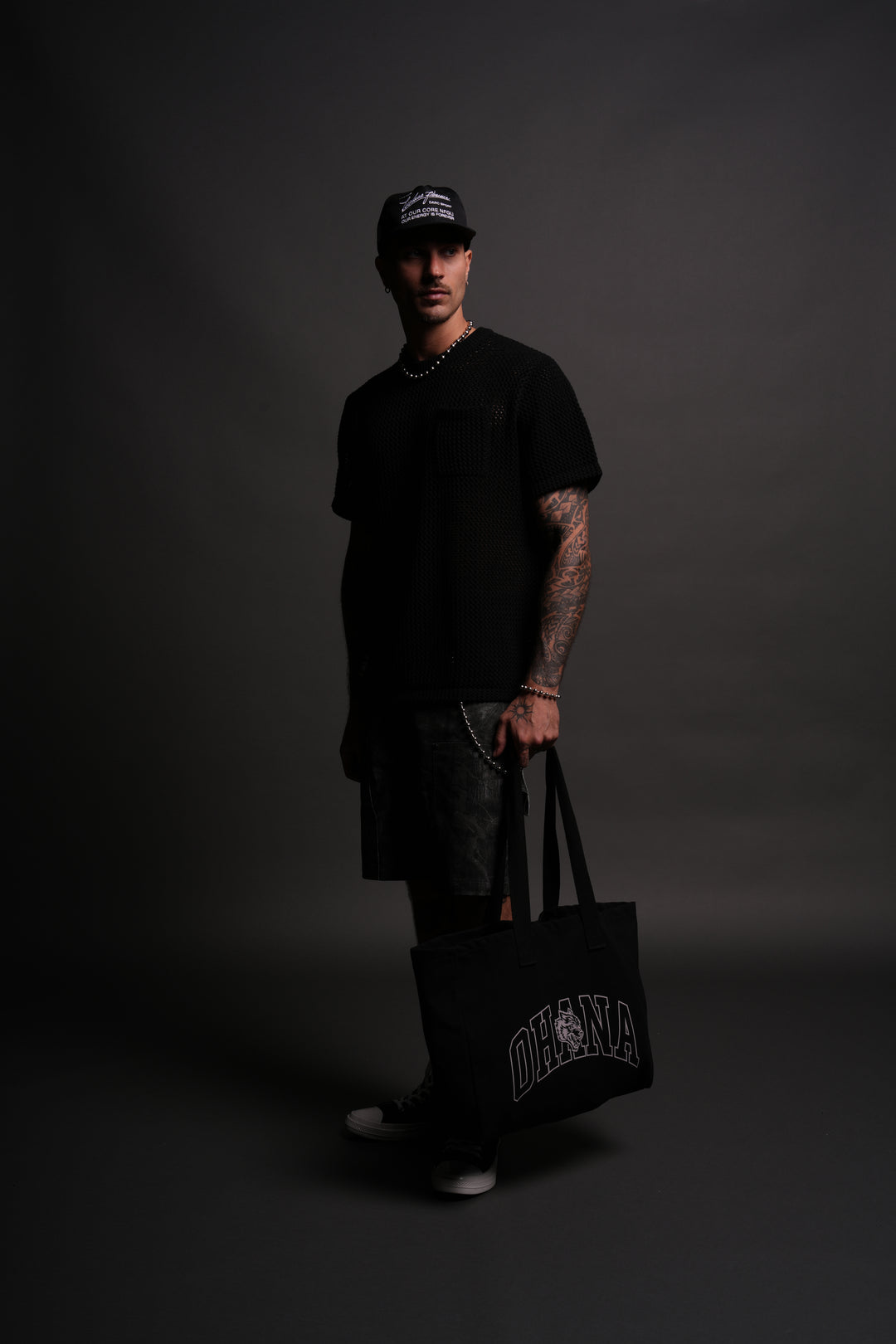 Ohana ONLYUS Canvas Tote in Black