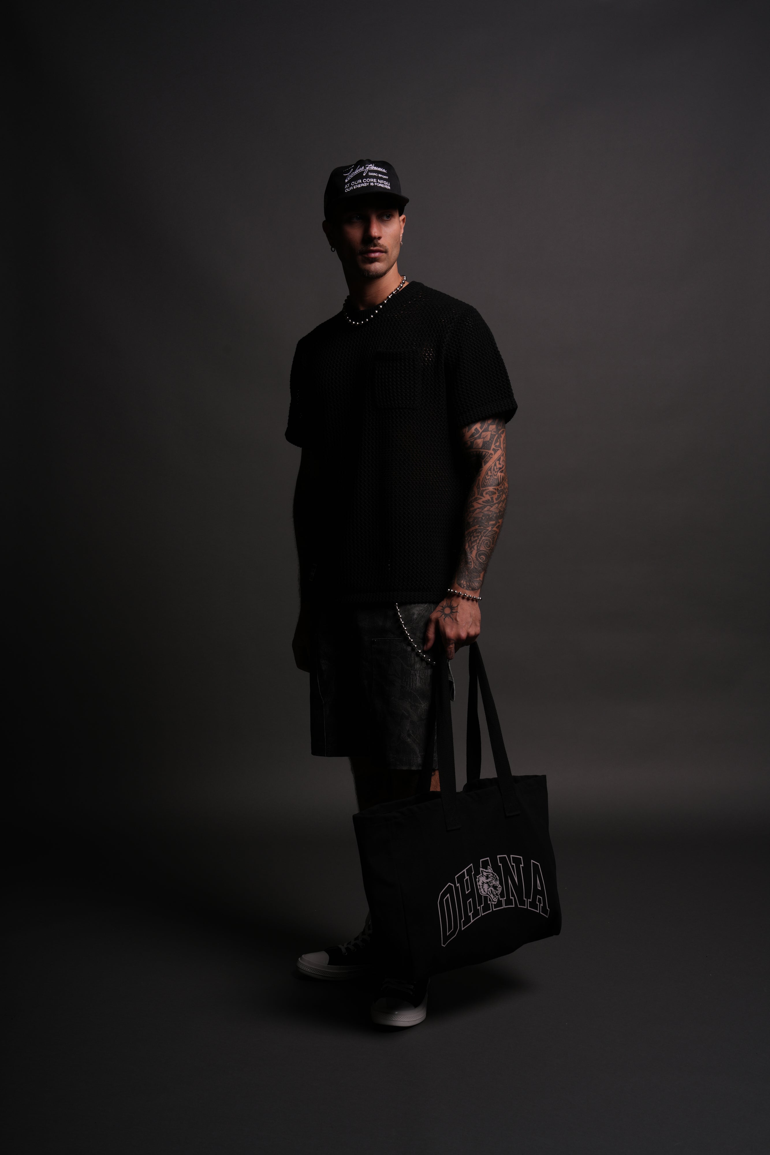 Ohana ONLYUS Canvas Tote in Black