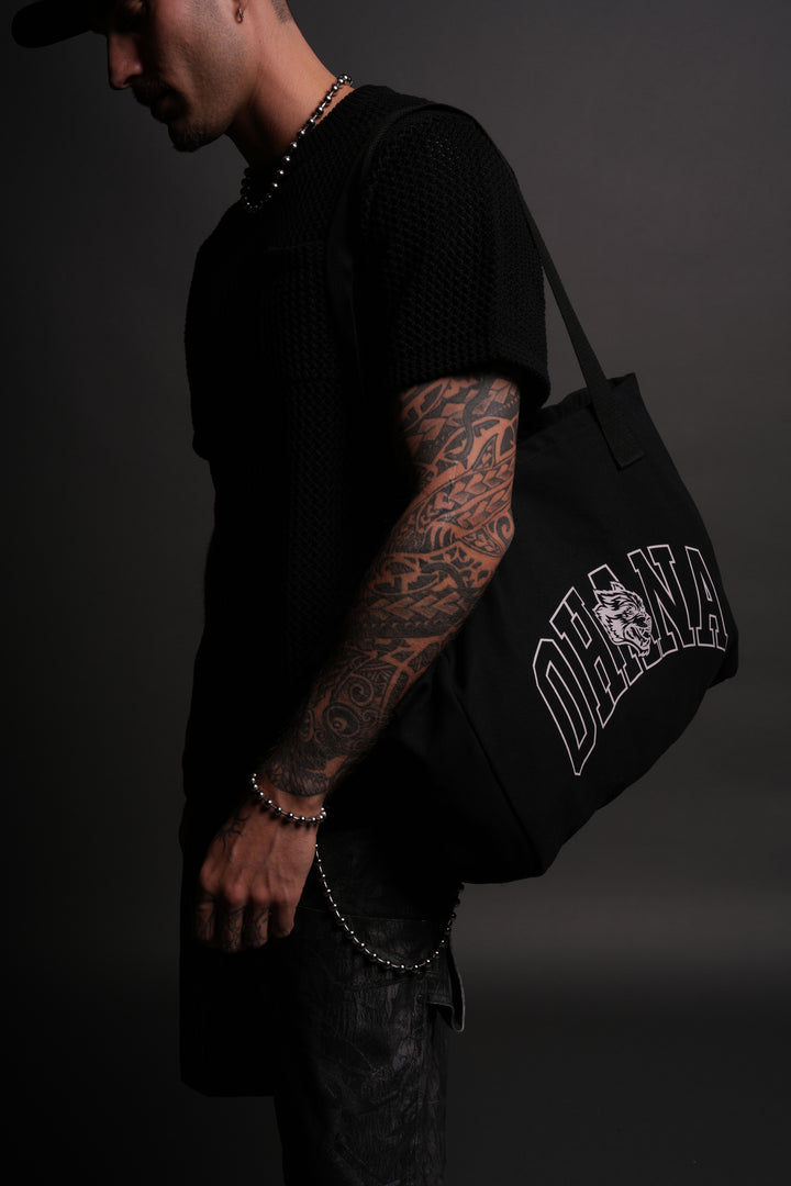 Ohana ONLYUS Canvas Tote in Black