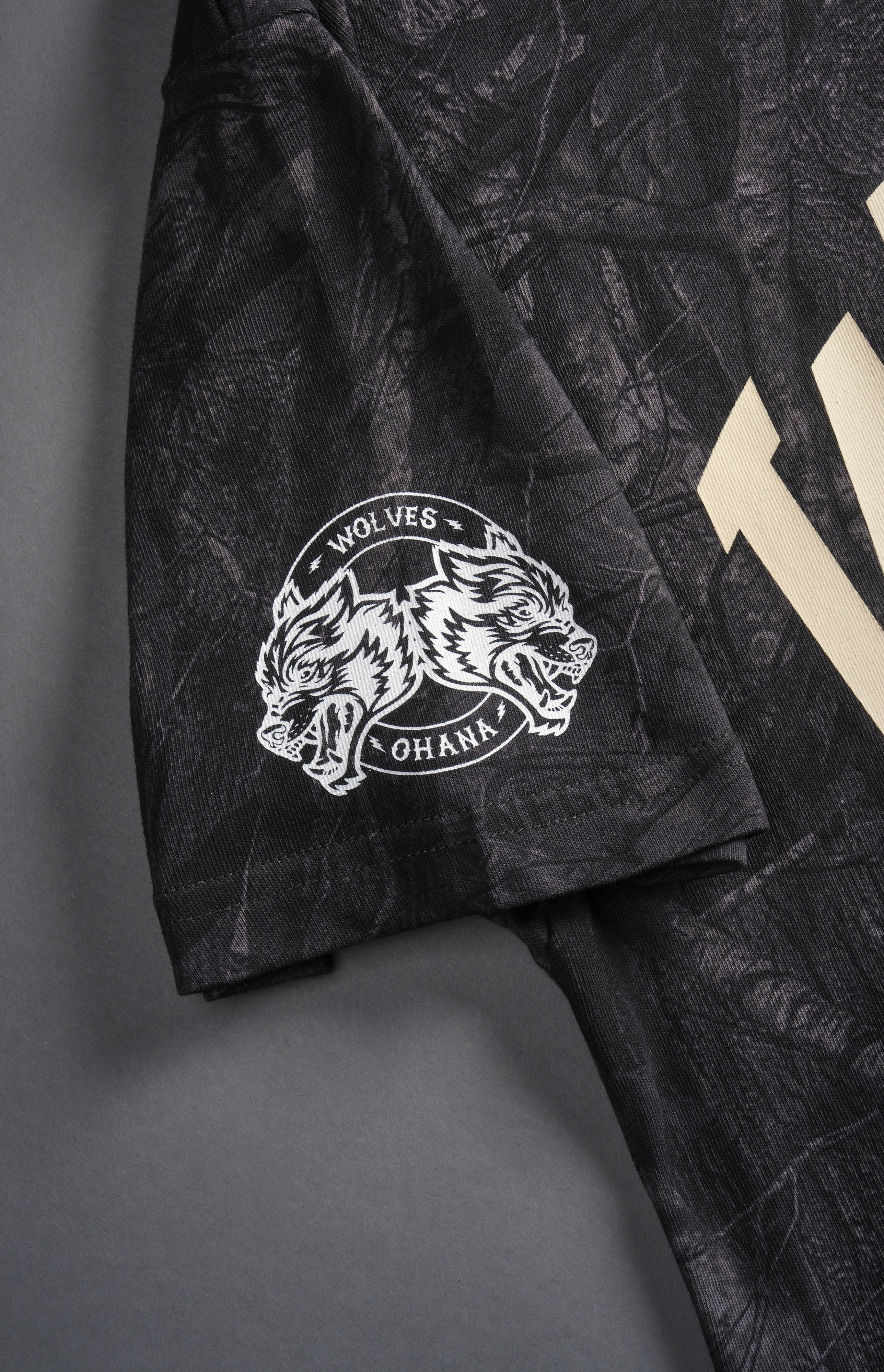 Ohana Loyalty "Premium" Oversized Tee in Darc Driftwood Forest Camo
