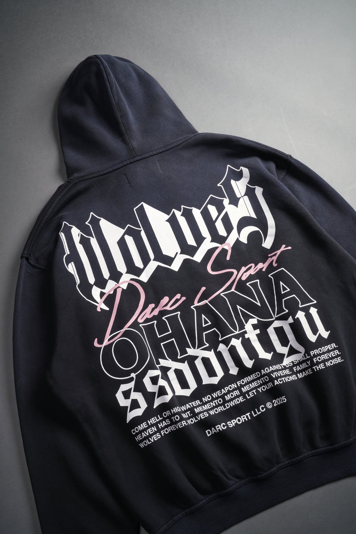 Ohana SSDDNFGU "Pierce" Hoodie in Darc Ash Sun Fade