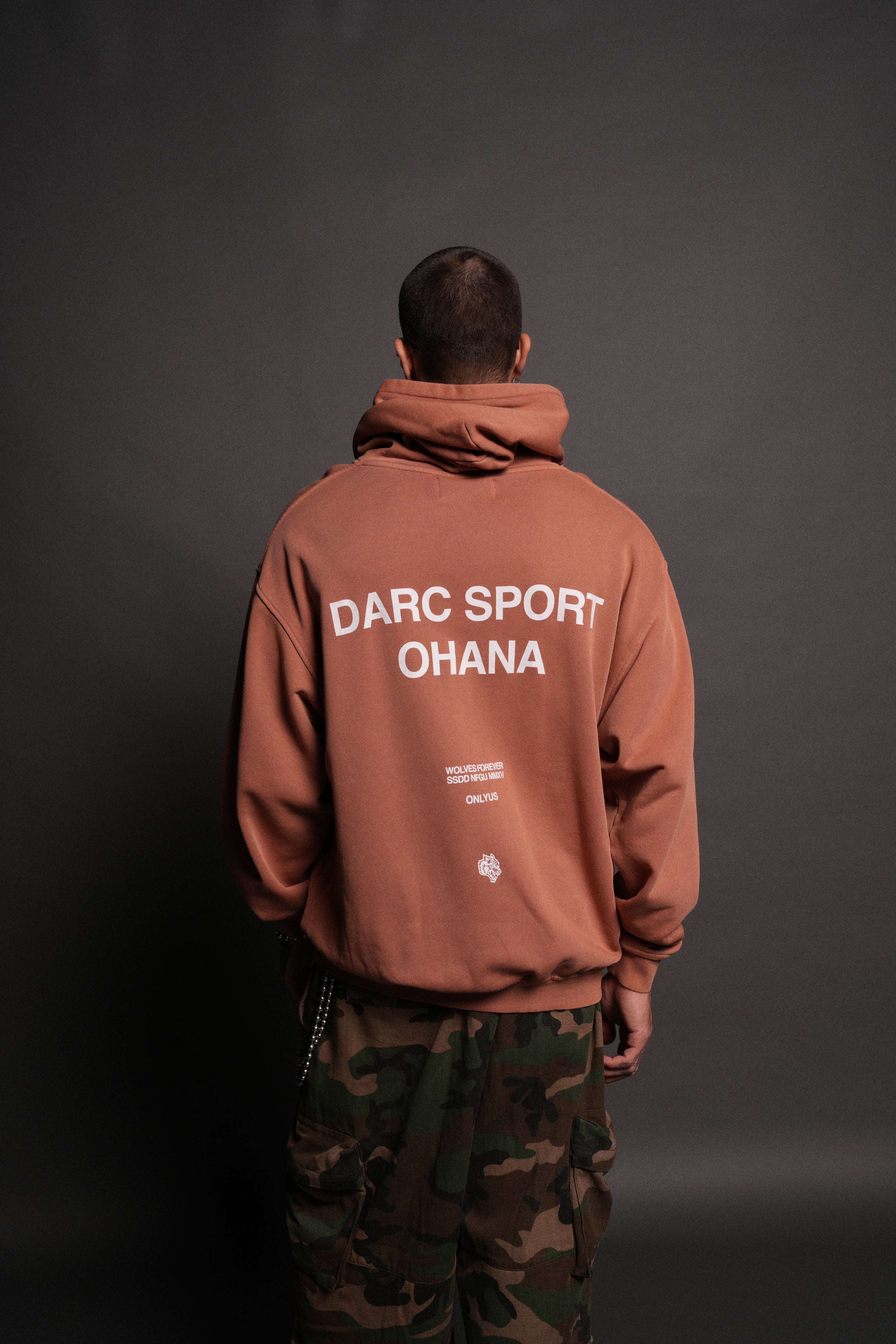 Darc Sport Ohana "Pierce" Hoodie in Desert Rose