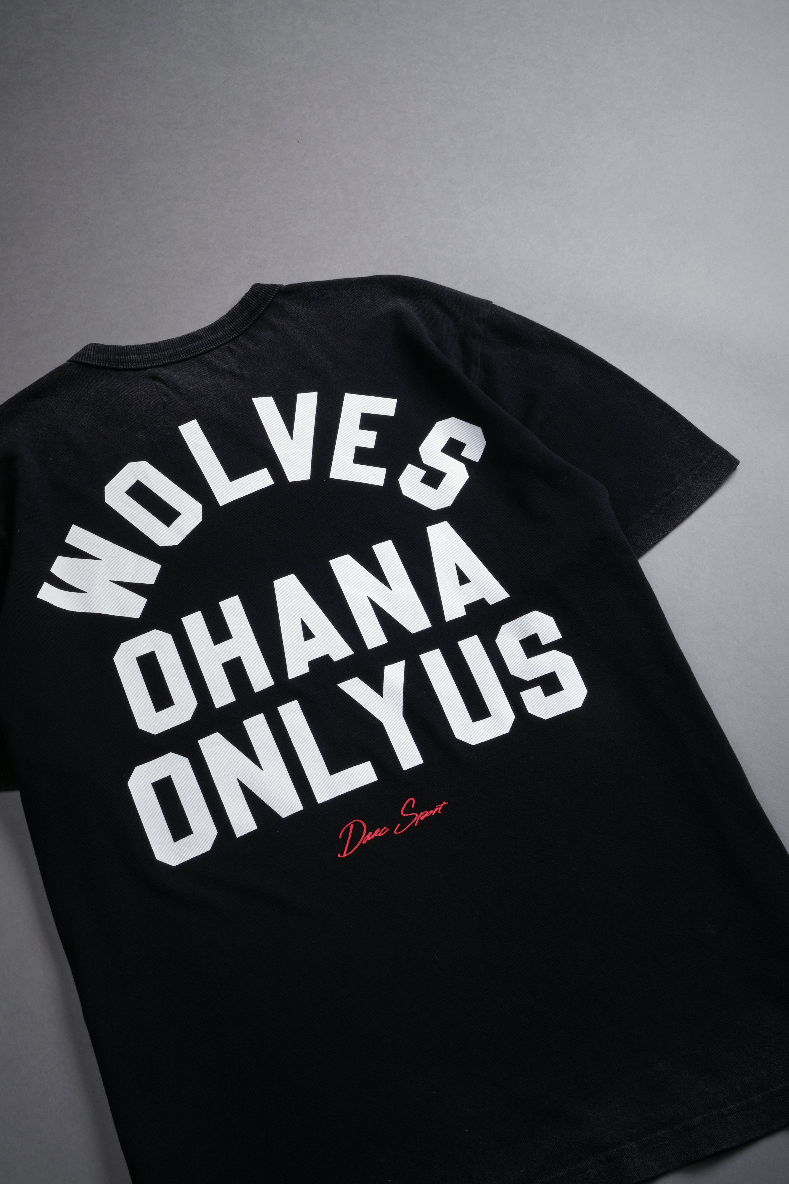 Ohana ONLYUS "Premium" Oversized Tee in Black