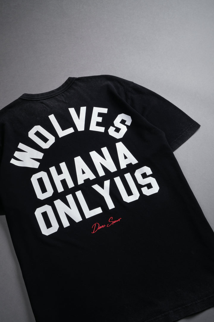 Ohana ONLYUS "Premium" Oversized Tee in Black