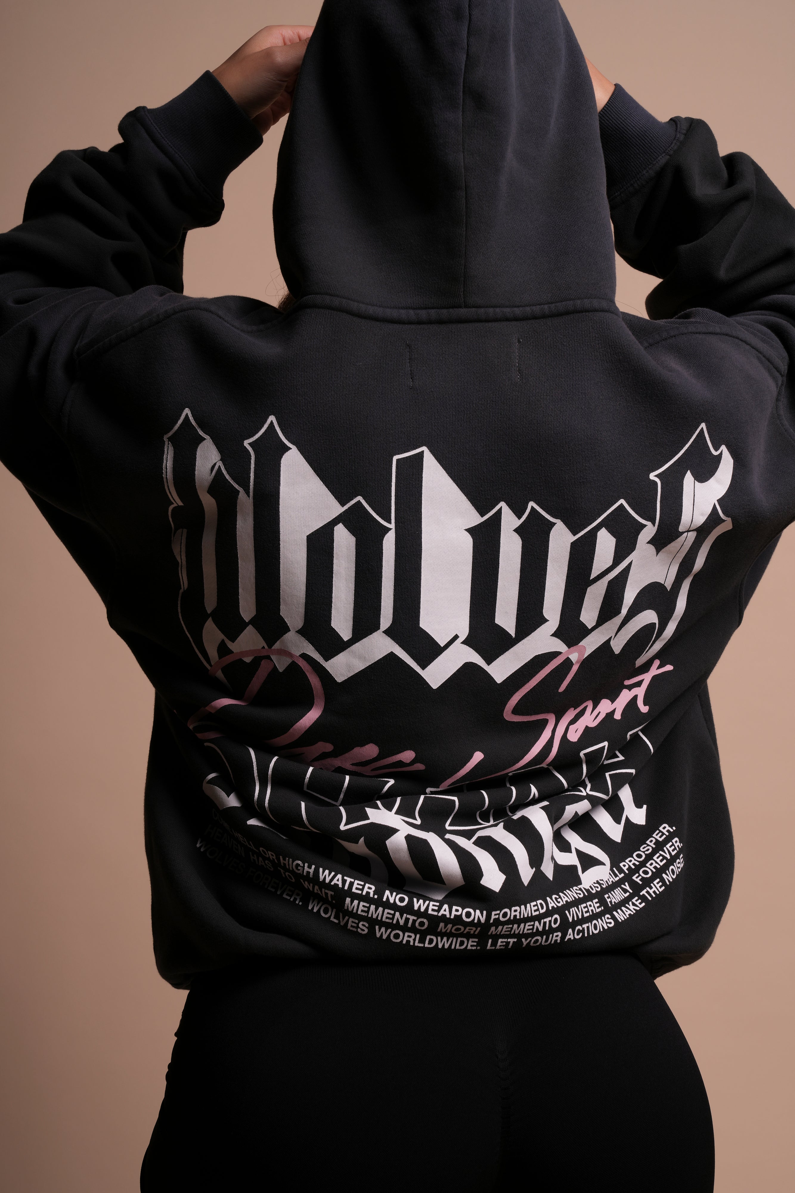 Ohana SSDDNFGU "Pierce" Hoodie in Darc Ash Sun Fade