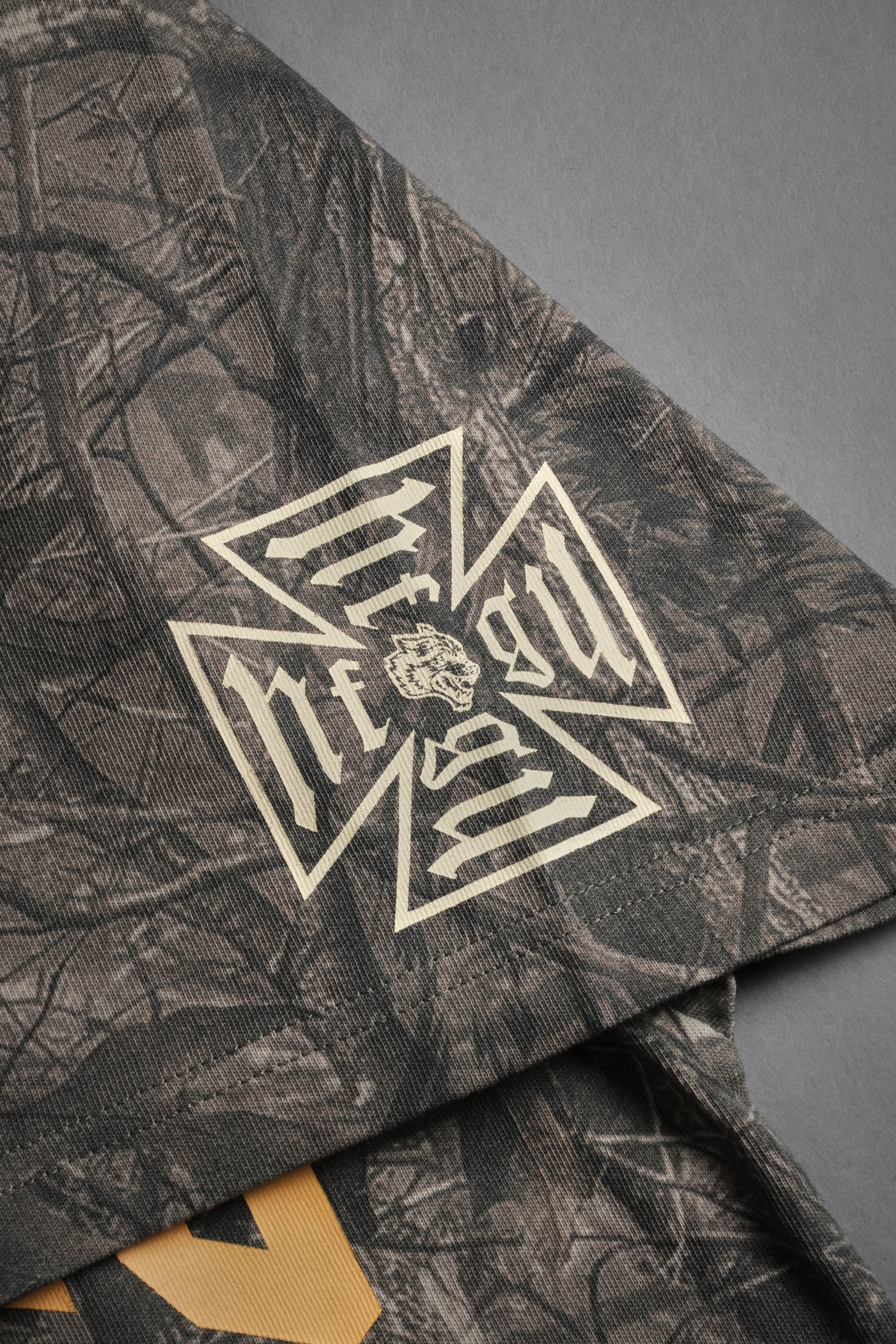 Ohana Loyalty "Premium" Oversized Tee in Dusk Moss Driftwood Forest Camo