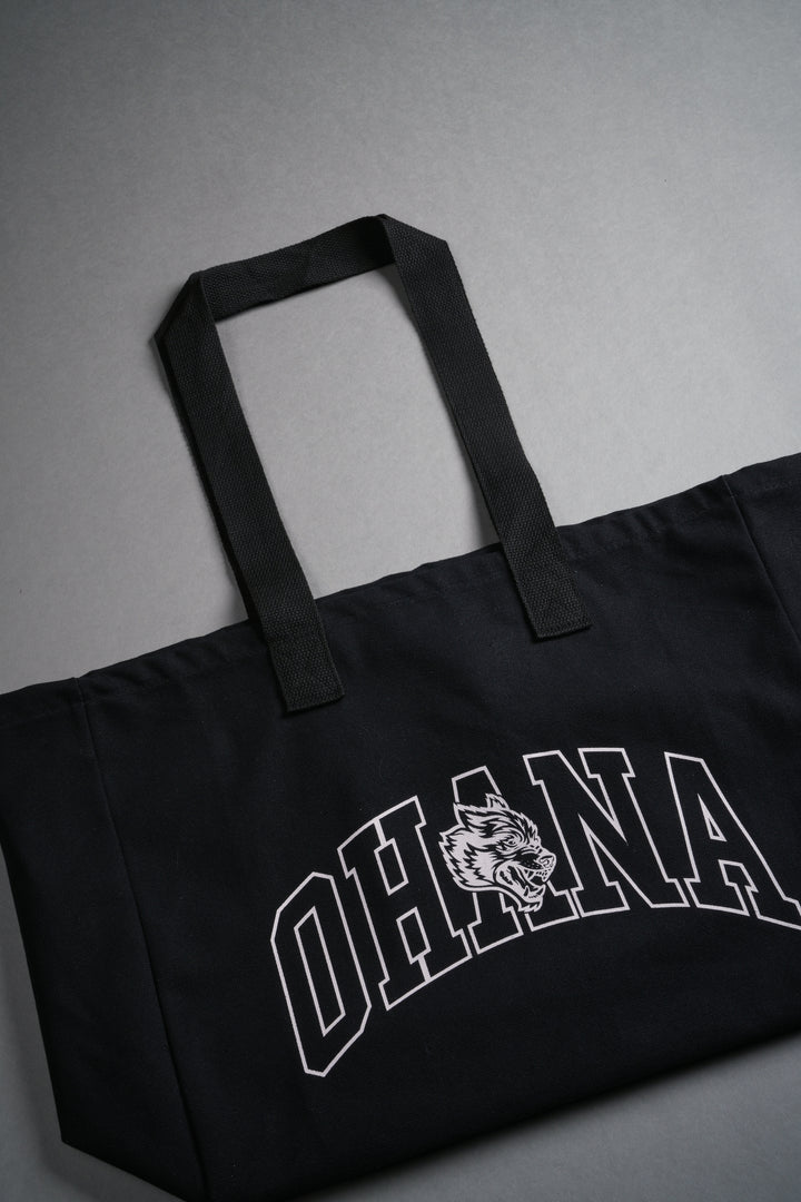 Ohana ONLYUS Canvas Tote in Black